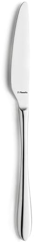 Amefa Cuba - Set di 12 coltelli da dessert, in acciaio inox 18/10, lunghezza 198 mm, acciaio inox