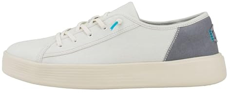 HEYDUDE Cody M Canvas - Scarpe Running Uomo - Easy-On System, Atmosphere/White, 46