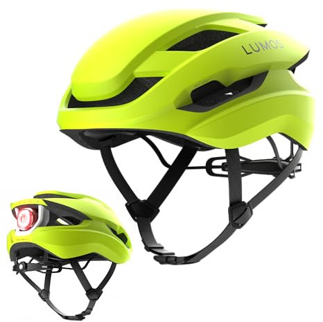 Lumos Ultra Fly - Lightweight Road Optimized Bike Helmet | Lumos Firefly Compatible | Built-in Sunglasses Port | Custom-Made Fit System for Adult Men & Women | Bicycle Cycling Accessories