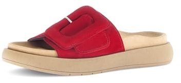 Gabor Damen Pantoletten, Frauen Slipper,Best Fitting,freizeitschuhe,schlupfschuhe,schluepfschuhe,slip-ons,backless slipper,rubin,43 EU / 9 UK