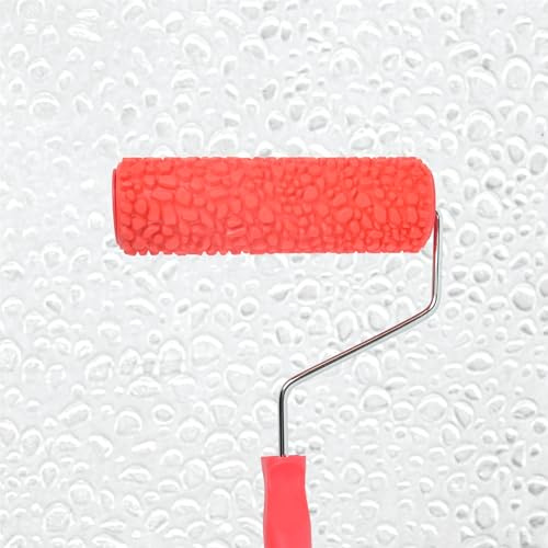 Nichiyo 7'' Pattern Paint Roller Texture Roller for Walls Furnitures and Floors Decoration Art Paint DIY Tool(EG104T)