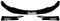 Spoiler Per BMW Serie 1 F20 F21 Sport M135i 2012-2015 Pre-facelift Paraurti Anteriore Splitter Spoiler Diffusore Protezione Body Kit Tuning Diffusore(1 Set Gloss Black)