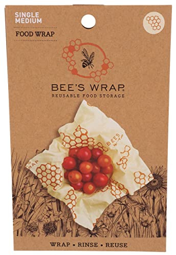 Bee’s Wrap Single Medium Wrap - 25 x 28 cm, Beige