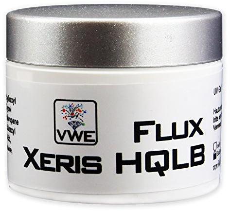 Wellean XERIS 1 Phasen-Gel - 3-in-1 UV-Gel, All-in-One-Gel - Glanz-Gel Klar 15 ml