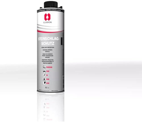 Elaskon Steinschlagschutz grau (überlackierbar), 1 Liter Sprühflasche