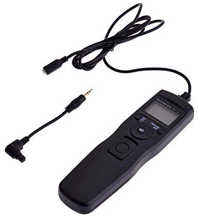 AIHG Remote Shutter Release Controller Set Time Lapse Intervalometer Timer for Canon EOS 1D Mark IV 5DS R 5D Mark IV 6D 7D Mark II 50D 40D 30D, 20D 10D D60, D30 D2000 EOS1V EOS3