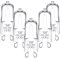 G9 Halogen Leuchtmittel, Dimmbare Kapsel Glühbirne, Backofenlampe Mit Zwei Stiften, Kein Stroboskop, 25W/40W, 230V, Bis 300 Grad (25 Watt)