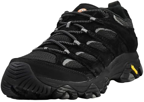 Merrell Men's Moab 3 Hiking Shoe, Black, 8.5 Wide