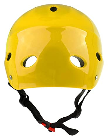 Casco de seguridad para deportes acuáticos para wakeboard, kayak, canoa, barco, surf, talla L, color naranja