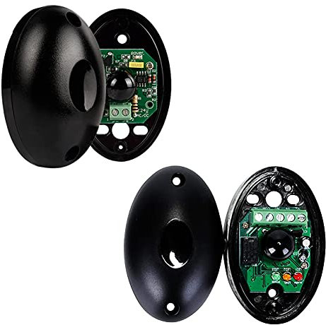 Sensore di barriera a fotocellula a infrarossi per cancello automatico Porta per garage Rivelatore di barriera per porte e finestre Sistema di allarme antifurto Apriporta scorrevole