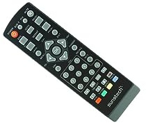 Hotsmtbang Replacement Remote Control Compatible for Ablee T2 Mini Smart HD SD DVB-S2 DVB-T DVB-T2 Digital SAT Receiver
