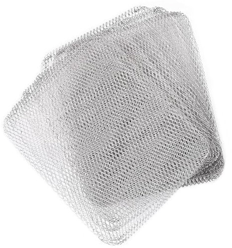 Grillnät, 20 st 38,8 x 30,5 cm BBQ nät grillmatta, hållbar grillnät bakmattor, aluminiumnät grillmattor, engångsgrill toppnät