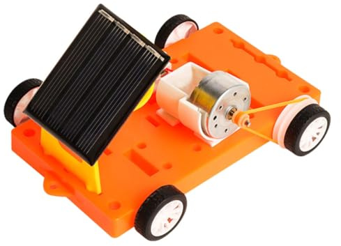 SUPVOX Modelo de Coche Solar DIY para Experimento Educativo, Kit de Juguete Portátil Energía Solar, Material Didáctico Seguro, Proyecto Científico y Manualidades Stem