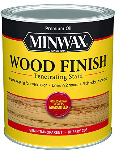 Minwax 1 Quart Cherry Wood Finish Interior Wood Stain 70009