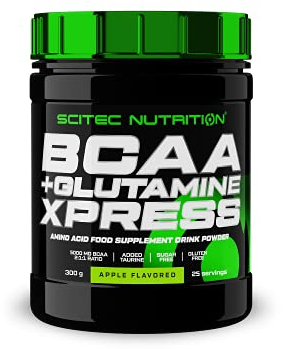Scitec Nutrition AMINO BCAA + Glutamine Xpress, Apfel, 300 g