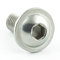 Eisenwaren2000 | M6 x 12 mm Linsenkopfschrauben mit Innensechskant und Flansch (50 Stück) - ISO 7380 Linsenkopf Schrauben mit Flachkopf und Bund - Gewindeschrauben - Edelstahl A2 V2A - rostfrei
