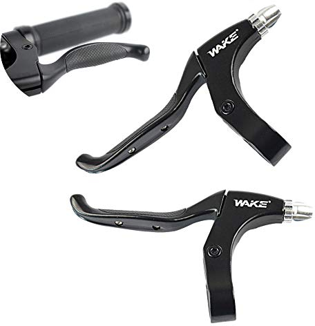 CYSKY Fahrradbremshebel 1 Paar Mountainbike Bremshebel Lenker aus Aluminiumlegierung 4 Finger 2,2 cm Durchmesser für die meisten Fahrräder, Rennräder, MTB, BMX, Radfahren
