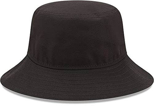 New Era Essential Tapered Bucket Stoffhut Fischerhut Sommerhut Sonnenhut Strandhut Herren/Damen - Sommer Frühling-Sommer - M (57-58 cm) schwarz