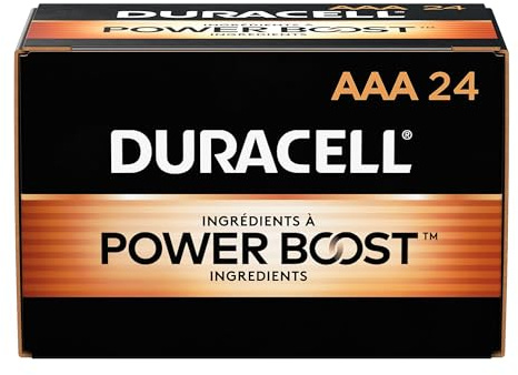 Duracell, MN2400BKD, Standard Battery, AAA, Alkaline, PK24