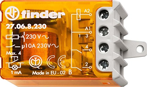 Finder Serie 27 – Relais Halbputz Switch 3 Sector 230 VAC