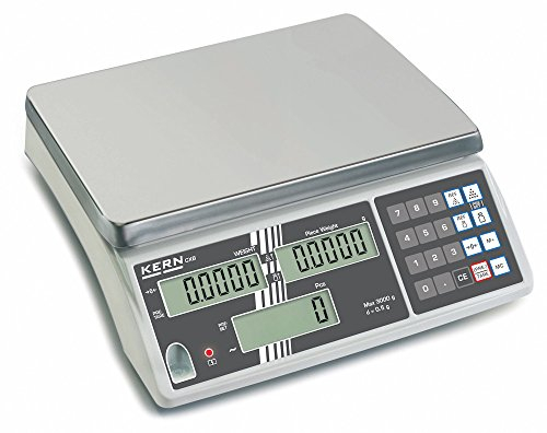 Counting scale - Entry level model in professional counting [Kern CXB 15K1] Precision up to 1 g, Weighing range max. 1 g