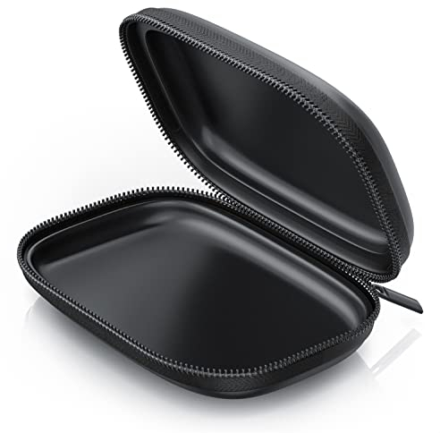 CSL - Kopfhörer Schutztasche - inEar Schutztasche inkl. Netztasche im Inneren - formstabile Nylontasche - weiches Stoffinnenfutter - schwarz