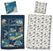 AYMAX Star Wars Wende Bettwäsche Set 2 TLG. 135 x 200 cm 80 x 80cm, Mehrfarbig