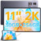 OUKITEL OT8 Gaming Tablet 11 Zoll, 30GB+256GB Android 14 Tablet mit Stift, 2K Bildschirm,8800mAh/18W, 13MP+8MP, TÜV | GPS | OTG | Widevine L1, Schwarz