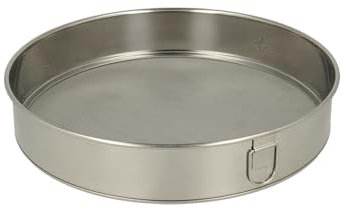 Metaltex Tamis à farine en acier inoxydable de 23 cm - Passe au lave-vaisselle
