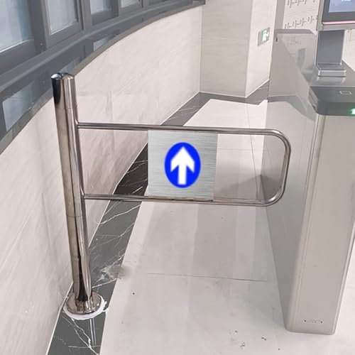 Dispositivo de acceso de puerta unidireccional automático para escuelas, tiendas, hospitales, solución de entrada segura para puertas de media cintura individual/doble (ancho 90 cm)
