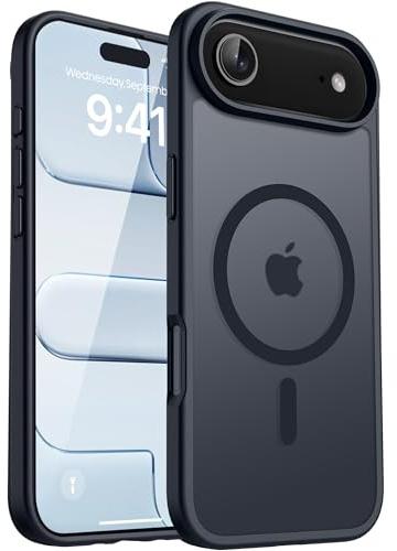 CACOE für iPhone Air Hülle Kameraschutzend, Kompatibel mit MagSafe, Stoßfest Kratzfest Magnetisch Rückseite Handyhülle für iPhone Air Case Transluzente