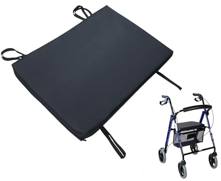 Gar Medical Cuscino antidecubito rettangolare deambulatore e sedia a rotelle - Ortopedico per coccige con fodera impermeabile e traspirante. Questo cuscino è imbottito con schiuma HR Comfort.