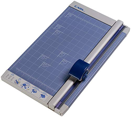 Carl Manufacturing 12200 Rotary Trimmer 12-inch 10 SHT cap. 10-1/4-Inch x12-Inch x3/4-Inch GY