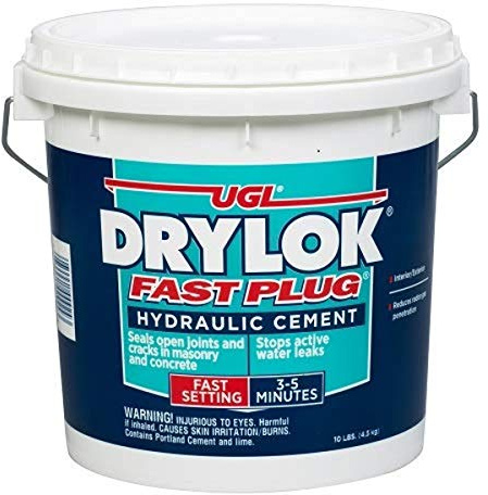 Drylok 00924 Fast Plug, 10-Pound, Gray