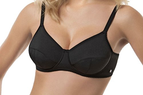Si e Lei Reggiseno Donna 962 liscio con ferretto Coppa C - colori Bianco Nero Skin - BIANCO 3