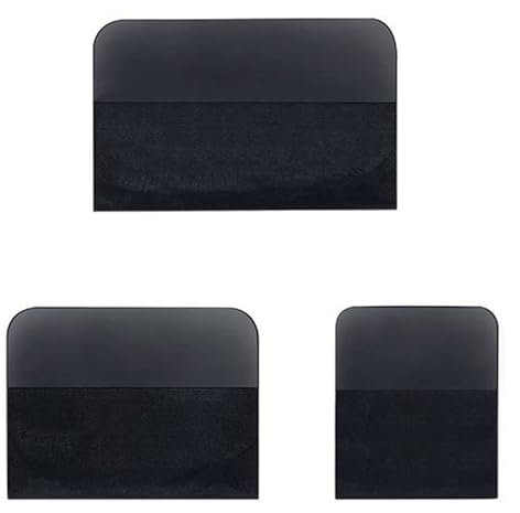 huwvqci Kit di tinta per finestre Strumenti TPU PPF Spatola Pellicola di protezione per vernice per auto Raschietto in gomma Accessori per auto Pulito Wiper Film Raschietto Foglio Spatola Pulito