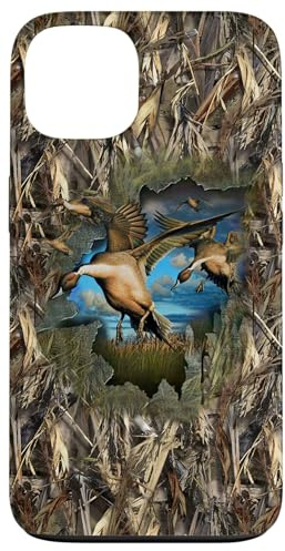 Chasse à la sauvagine, Camouflage, Chasseurs de Canards Coque pour iPhone 13
