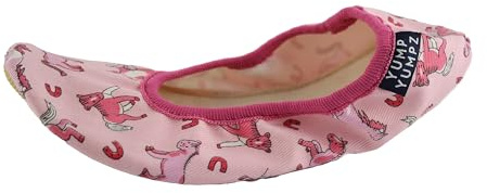 YUMP YUMPZ - Pony ROSA - Gymnastikschuhe aus Baumwolle in Gr. 32