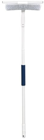 Unger Window Washing Kit with Scrubber, Squeegee, 5ft. Telescoping Pole – Window Cleaner Tool Set for House Window Maintenance, Professional Grade Home Window Cleaning Kit