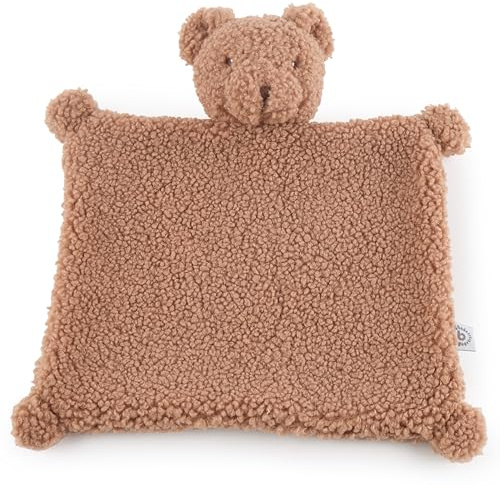 BIECO Orso Mika Panno Coccole | Bouclé | Orsacchiotto | Bambino | Neonato | Panno Morbido | Regalo | Dalla Nascita
