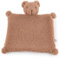 Bieco Schmusetuch Bär Mika | Ab Geburt | Schnuffeltuch Teddybär Baby aus Bouclé | Geschenk Geburt Schlummerbär | Baby Kuscheltier Schmusetuch Baby Teddy Geschenk zur Geburt Neugeborenen Kuscheltuch