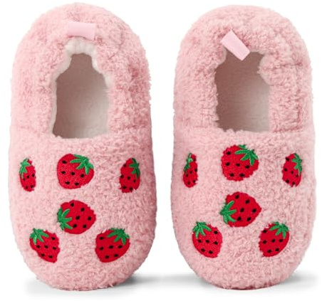 Cheerful Mario Winter Toddler Slippers 2-7 T Boys Girls Little Kids Home Shoes Soft and Anti slip Sole