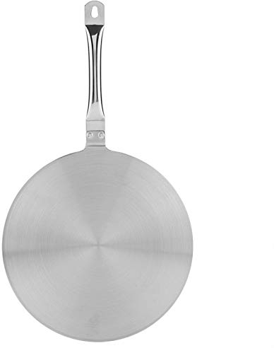 Hitzeverteiler aus Edelstahl, Adapterplatte für Induktionskochfeld Runde Universal-Adapterplatte, Induktionsherd Adapterplatten(20cm)