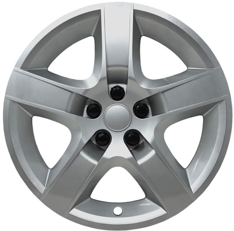Premium Replica Hubcap, Replacement for Chevy Malibu 2008-2012, 17-inch Wheel Cover (1-piece)