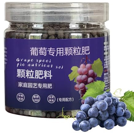 Fertilizzante Di Vitine Biologica - Fertilizzante Composto Organico, Cibo Vegetale | Fertilizzante Ricco Di Nutrienti Per Crescita Della Vite, Alimentazione Delle Piante Composte, Promuove Un Raccolto