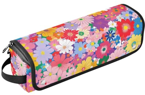 Sac de voyage pour outils de cheveux pour femme avec tapis résistant à la chaleur, outils chauffants, sac de voyage organisateur pour fer à friser, fer à lisser, sèche-cheveux plat, fête des parents