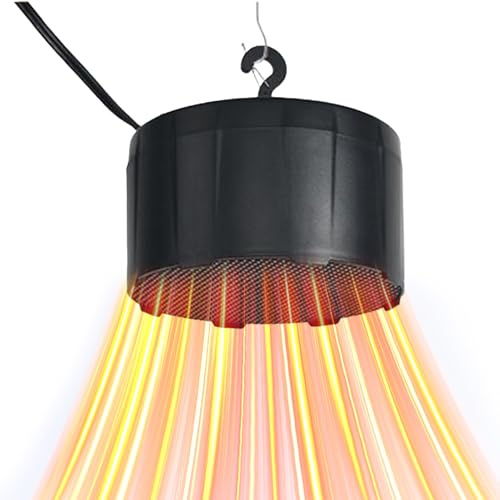 Chauffage d'Extérieur pour Animaux - Électrique Portable Silencieux Sans Fil - Chauffage Électrique Isolé Pour Temps Froid | Pour Intérieur, Extérieur, Chenil, Poulailler, Abri, Salon, Sol, Chiot, Cha