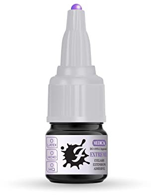 Eyelash Extension Glue FairyFix Extreme 5g Strong Professional Semi Permanent Adhesive Best for Classic Lashes Made in the UK