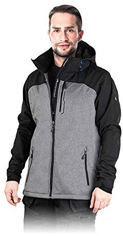 Leber&Hollman LH-MENFUN_SBL Schutzjacke, Grau-Schwarz, L Größe