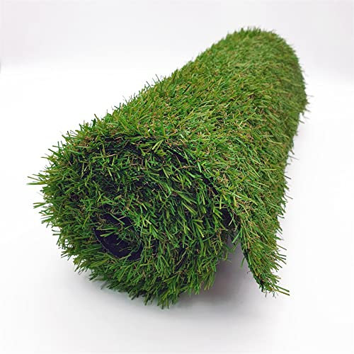 WALPLUS 30mm Pile Height Artificial Grass Rug for Dogs: Professional, Easy-Clean and Drainage-Friendly Turf Mat for Indoor and Terrace Potty Training and Lawn Decoration (80cm x 100cm)
